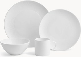 Raňajková súprava z jemného kostného porcelánu Gio, 4 osoby, 16 ks