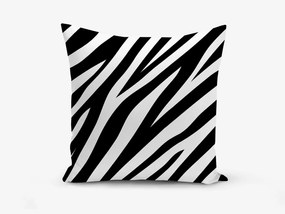 XPOSE® Set obliečok na vankúš ZEBRA 40x40 cm - set 4ks