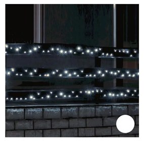 LED Vianočná vonkajšia reťaz 500xLED 35m IP44 studená biela