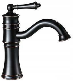 Umývadlová batéria Rea Vintage čierna