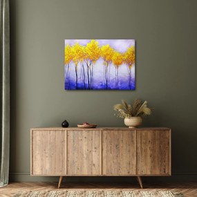 Obraz žltých stromov (70x50 cm)