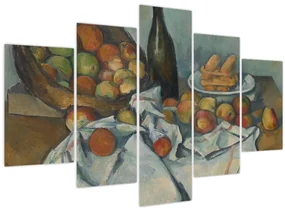 Obraz - Paul Cezanne, The Basket of Apples, reprodukcia (150x105 cm)