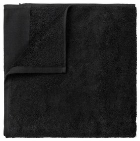 Froté saunová osuška z bio bavlny RIVA | black