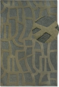 Kusový koberec Villeroy & Boch 106141 Green, 160x230, zelená, obývacia izba, Villeroy & Boch