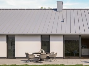 Foccus jedálenská stolička sivohnedá