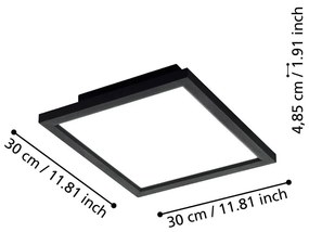 LED smart stropné svietidlo 15 W SALOBRENA-Z – EGLO