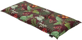 Podsedák na lavicu VERDAL 120x48 cm - viac variantov Farba: Vínová
