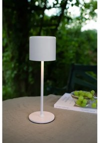 Markslöjd 108658 - LED Stmievateľná nabíjacia lampa FILO LED/2W/5V IP44 30 cm biela