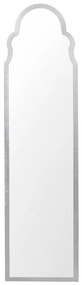 Stojace zrkadlo 40 x 150 cm strieborné CHATILLON Beliani