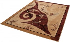 TA Koberec 5442A HNEDÝ ATLAS PP Rozmer: 100x200 cm