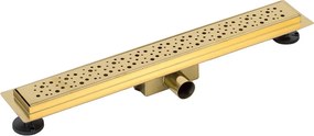 Lotaringia Gold lineárny sprchový žľab, 70 cm