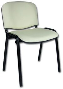 Konferenčná stolička ISO eko-koža Tmavo zelená D6 EKO