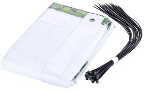 Zelená plastová balkónová zástena 500x85 cm - Maximex