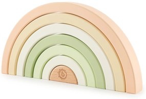 Bieco - Skladacia drevená dúha - králiček Fine