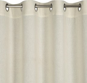 ZÁVES NA KRÚŽKOCH LIDIA 140X250 CM PRÍRODNÁ