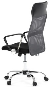 Autronic BONTEC Kancelárska stolička, hojdací mechanizmus, šedá sieťovina, KA-E305 GREY Farba: Šedá