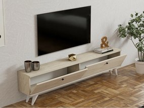 Parížsky travertínový TV stolík