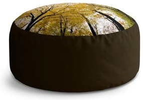 Taburet Circle koruny stromov, žltá