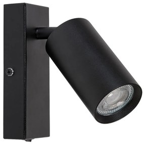 Rabalux 2084 - Nástenné bodové svietidlo SOLO 1xGU10/25W/230V čierna