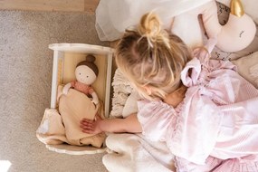 Drevená kolíska pre bábiku