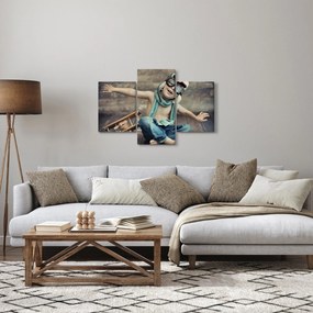 Obraz - Mladý letec (90x60 cm)
