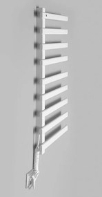 Sapho Sapho, ELCOR elektrický sušiak uterákov 480x920x50mm, 128W, biela matná, EB450
