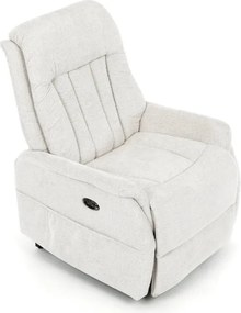 Polohovacie kreslo béžové, elektrické TV-Q8575 CRM2