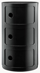 Dizajnová skrinka Componibili, 3 moduly, V 59 cm
