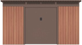 Záhradný domček G21 GRAH 1132 - 340 x 333 cm, hnedý
