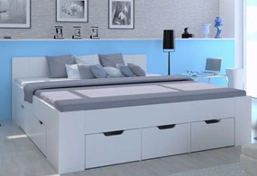 Posteľ Astral 180x200 cm, biela