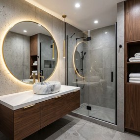 Rea Linda Granit umývadlo, 49 x 34 cm, imitácia kameňa-granit matný, REA-U8567