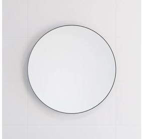 BATH DELUXE 01-060-09-02-00 - Kúpeľňové zrkadlo BORGSTED pr. 60 cm čierna