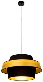 Spot-Light 150109104 - Luster na lanku PRETO GOLD 1xE27/60W/230V