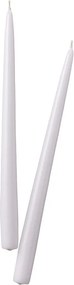TWIN FLAME Sada sviečok 2 ks 31 cm - biela