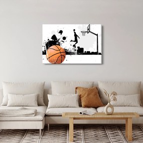 Obraz - Hráč basketbalu (90x60 cm)