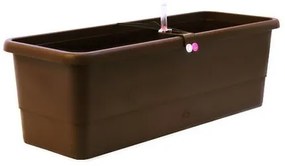 Gardenico Samozavlažovací truhlík Smart Systém Gardenie hnedá, 60 cm, 60 cm