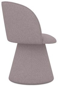 Čalúnené jedálenské kreslo v levanduľovej farbe Maia – Makamii