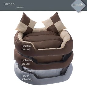 Petstuff pelech pre psa, krémovo- hnedý, 75 x 80 x 20 cm