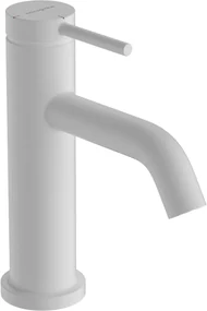 Hansgrohe Tecturis S, páková umývadlová batéria 80 CoolStart EcoSmart+ s odtokovou súpravou, biela matná, HAN-73302700
