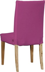 Návlek na stoličku Henriksdal (krátky) farba produktu ružová látka zapletaná