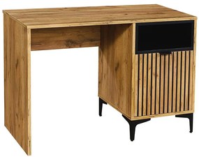 Písací Stôl Margo 1D craft zlatá