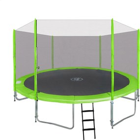 Ramiz SkyRamiz 366cm 12FT záhradná trampolína pre deti Zelená + príslušenstvo