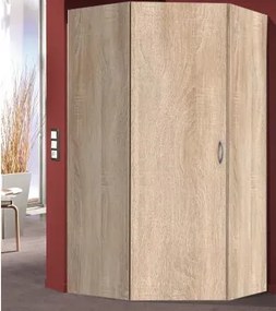 Rohová skriňa Multiraum, 80 cm, dub sonoma%