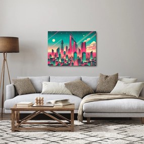 Obraz – Veľkomesto v pop-art štýle (70x50 cm)