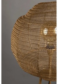 Stojacia lampa v zlatej farbe Meezan - Dutchbone