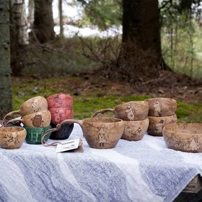 Hrnček kuksa Kupilka Snorkmaiden 0,21l, hnedý