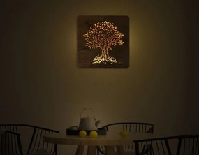 Podsvietený obraz strom Dub