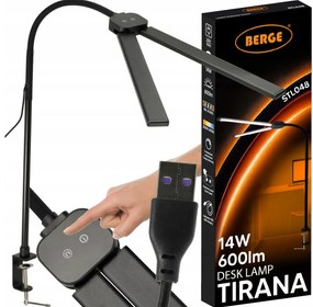 BERGE LED stolná lampa TIRANA 14W
