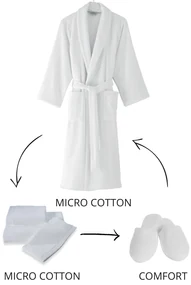 Soft Cotton Pánsky a dámsky župan MICRO COTTON