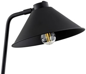 Argon 4999 - Stojacia lampa GABIAN 1xE27/15W/230V čierna